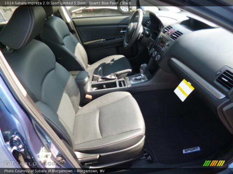 Quartz Blue Pearl / Black 2014 Subaru Impreza 2.0i Sport Limited 5 Door