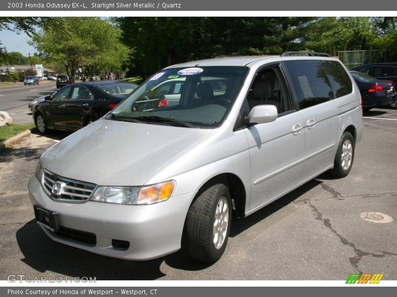 Starlight Silver Metallic / Quartz 2003 Honda Odyssey EX-L