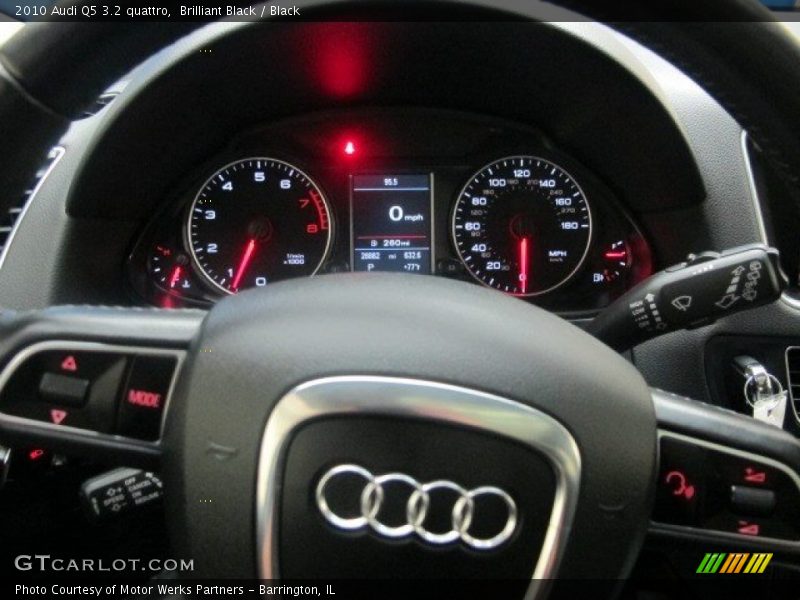 Brilliant Black / Black 2010 Audi Q5 3.2 quattro