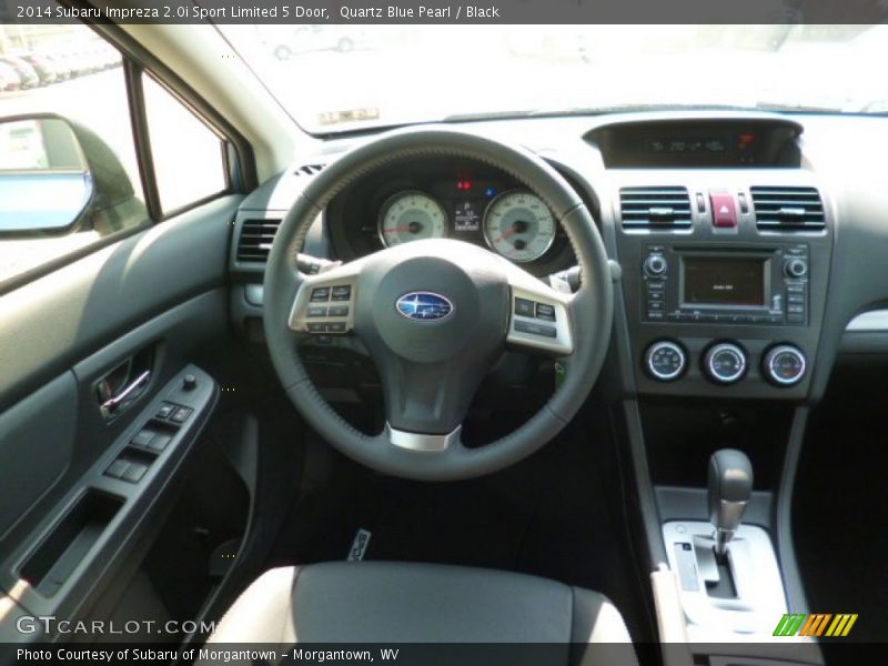 Quartz Blue Pearl / Black 2014 Subaru Impreza 2.0i Sport Limited 5 Door