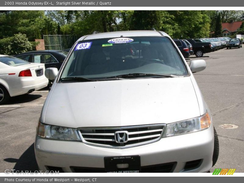 Starlight Silver Metallic / Quartz 2003 Honda Odyssey EX-L