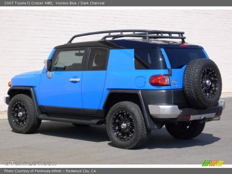 Voodoo Blue / Dark Charcoal 2007 Toyota FJ Cruiser 4WD