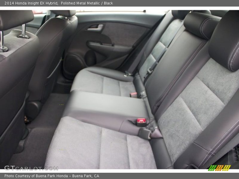 Rear Seat of 2014 Insight EX Hybrid