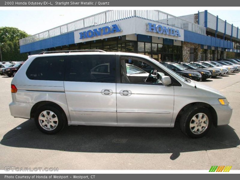 Starlight Silver Metallic / Quartz 2003 Honda Odyssey EX-L