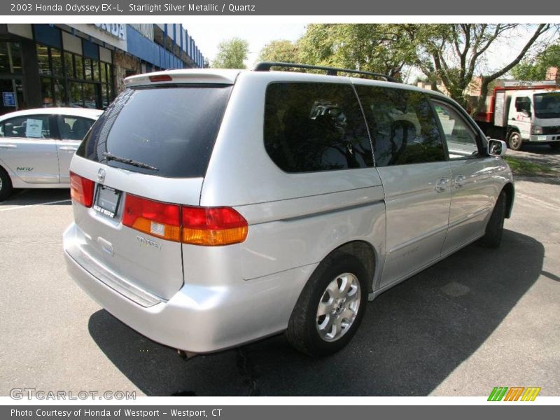 Starlight Silver Metallic / Quartz 2003 Honda Odyssey EX-L