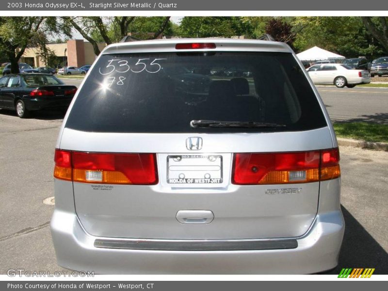 Starlight Silver Metallic / Quartz 2003 Honda Odyssey EX-L