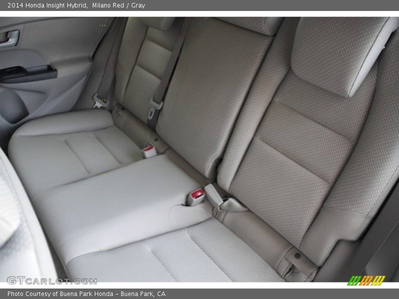 Milano Red / Gray 2014 Honda Insight Hybrid