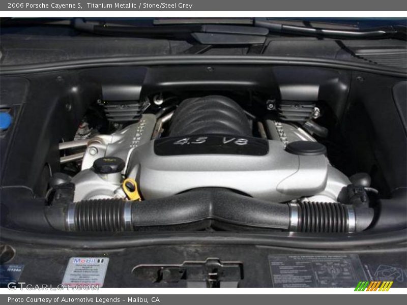 Titanium Metallic / Stone/Steel Grey 2006 Porsche Cayenne S