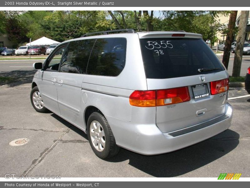 Starlight Silver Metallic / Quartz 2003 Honda Odyssey EX-L