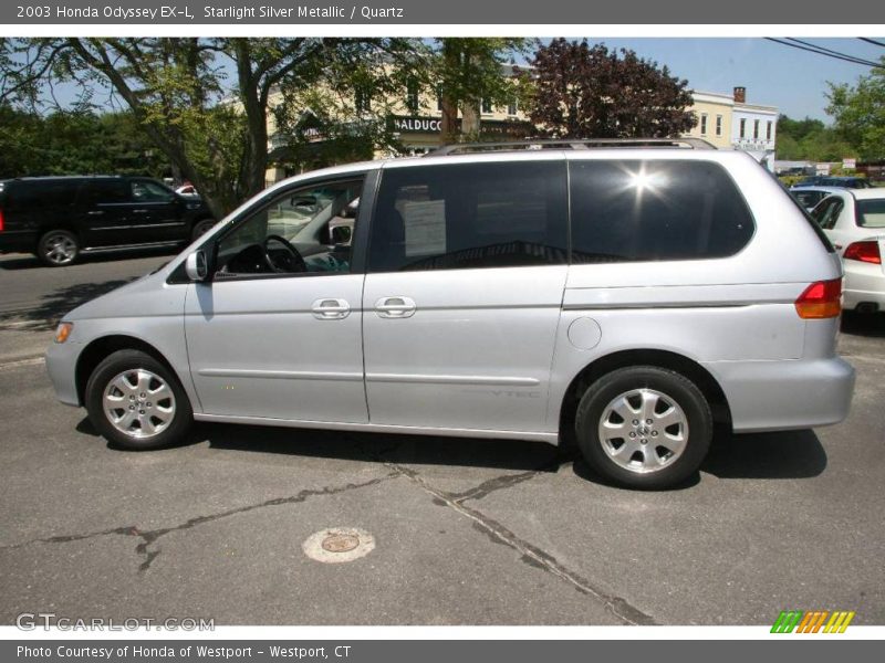 Starlight Silver Metallic / Quartz 2003 Honda Odyssey EX-L