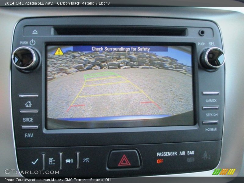Carbon Black Metallic / Ebony 2014 GMC Acadia SLE AWD