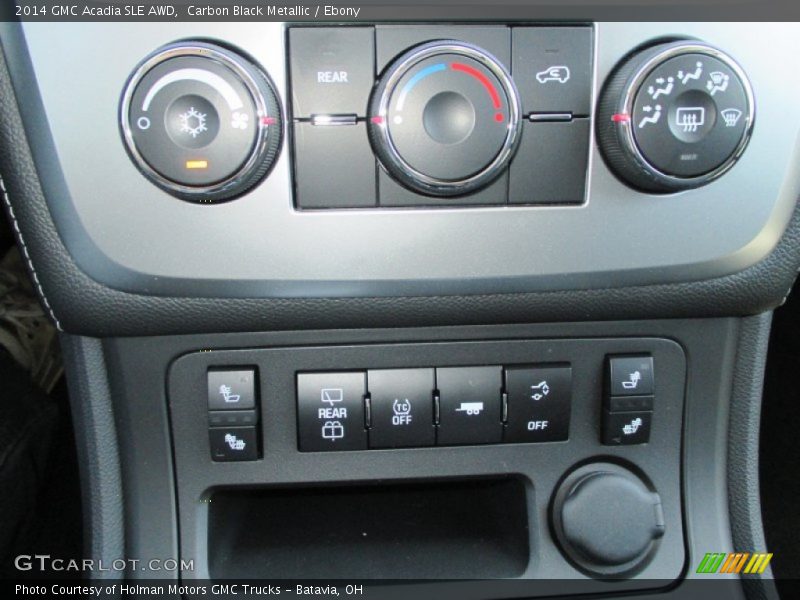 Carbon Black Metallic / Ebony 2014 GMC Acadia SLE AWD