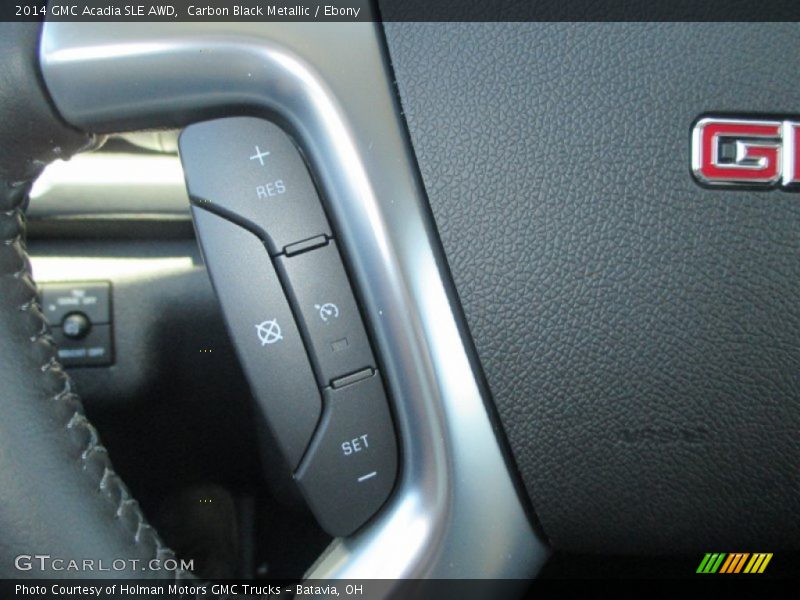 Carbon Black Metallic / Ebony 2014 GMC Acadia SLE AWD