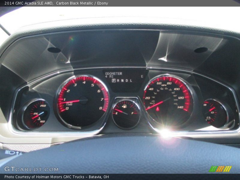 Carbon Black Metallic / Ebony 2014 GMC Acadia SLE AWD