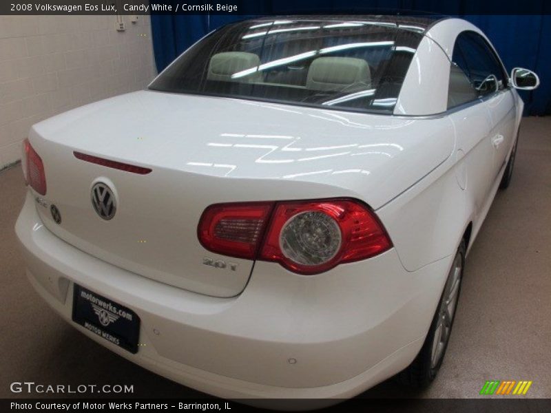 Candy White / Cornsilk Beige 2008 Volkswagen Eos Lux