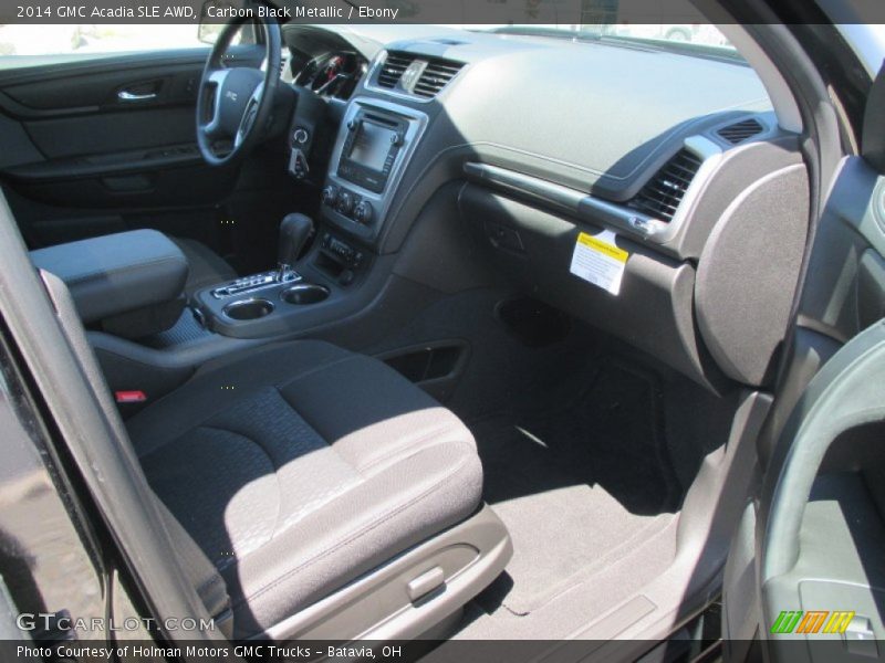 Carbon Black Metallic / Ebony 2014 GMC Acadia SLE AWD