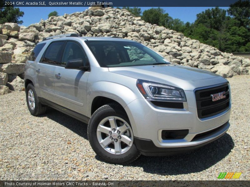 Quicksilver Metallic / Light Titanium 2014 GMC Acadia SLE