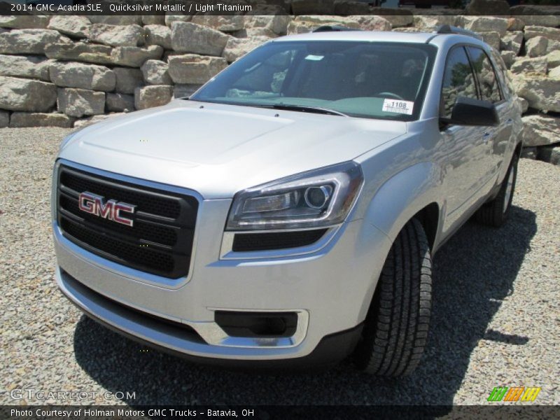 Quicksilver Metallic / Light Titanium 2014 GMC Acadia SLE