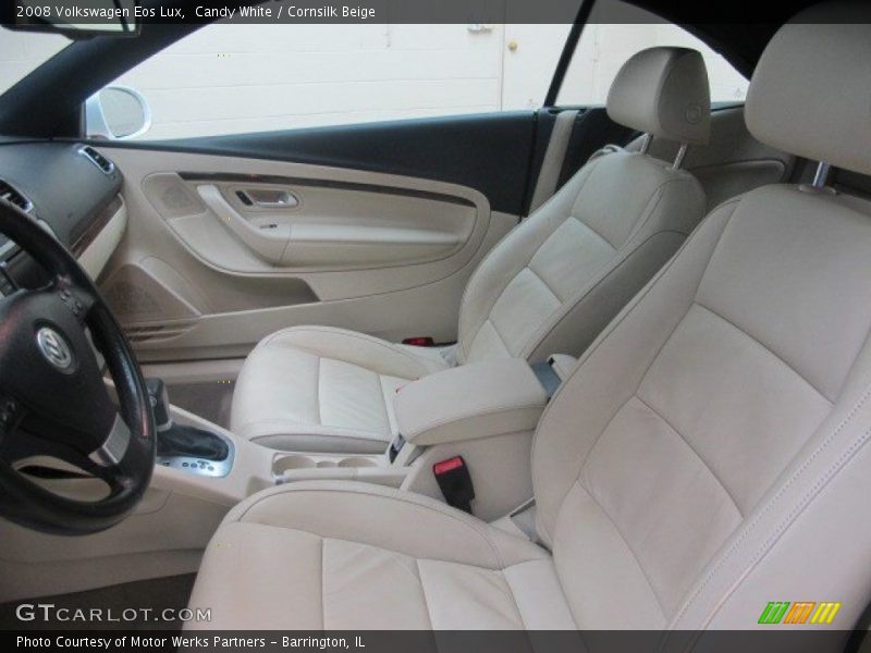 Candy White / Cornsilk Beige 2008 Volkswagen Eos Lux