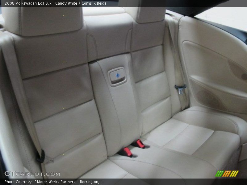 Candy White / Cornsilk Beige 2008 Volkswagen Eos Lux