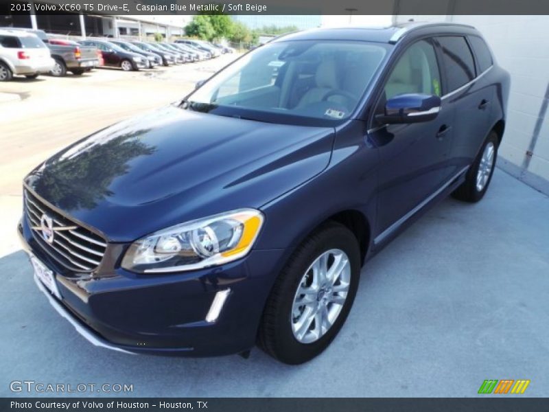 Caspian Blue Metallic / Soft Beige 2015 Volvo XC60 T5 Drive-E
