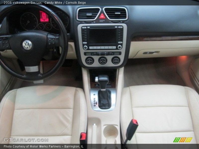 Candy White / Cornsilk Beige 2008 Volkswagen Eos Lux