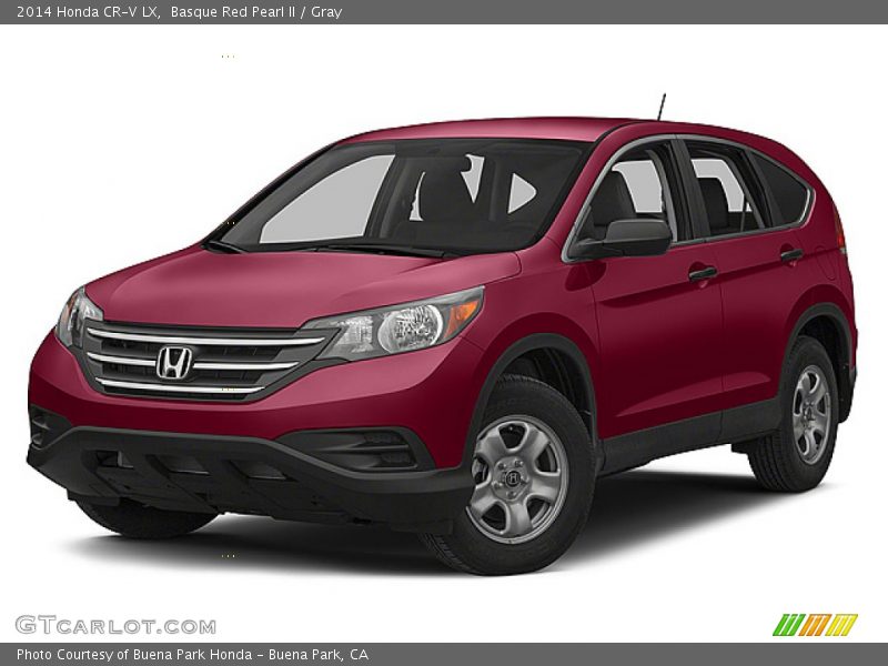 Basque Red Pearl II / Gray 2014 Honda CR-V LX