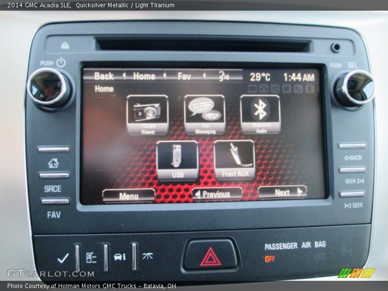 Quicksilver Metallic / Light Titanium 2014 GMC Acadia SLE