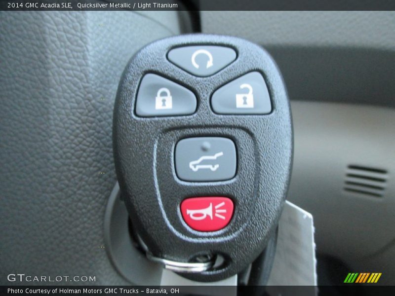 Quicksilver Metallic / Light Titanium 2014 GMC Acadia SLE
