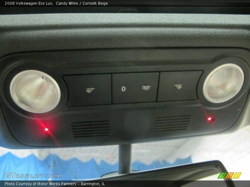Candy White / Cornsilk Beige 2008 Volkswagen Eos Lux