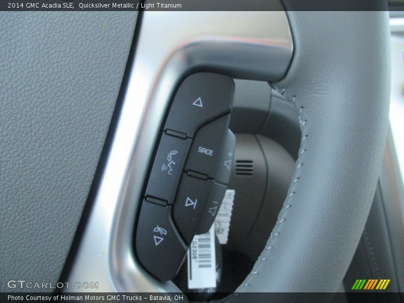 Quicksilver Metallic / Light Titanium 2014 GMC Acadia SLE