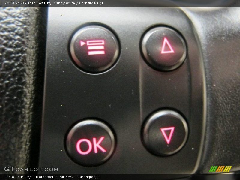 Candy White / Cornsilk Beige 2008 Volkswagen Eos Lux