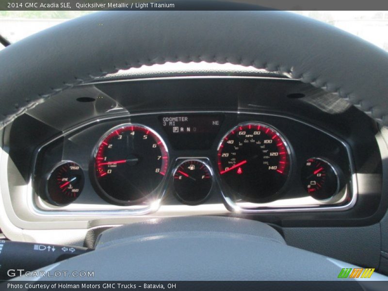 Quicksilver Metallic / Light Titanium 2014 GMC Acadia SLE