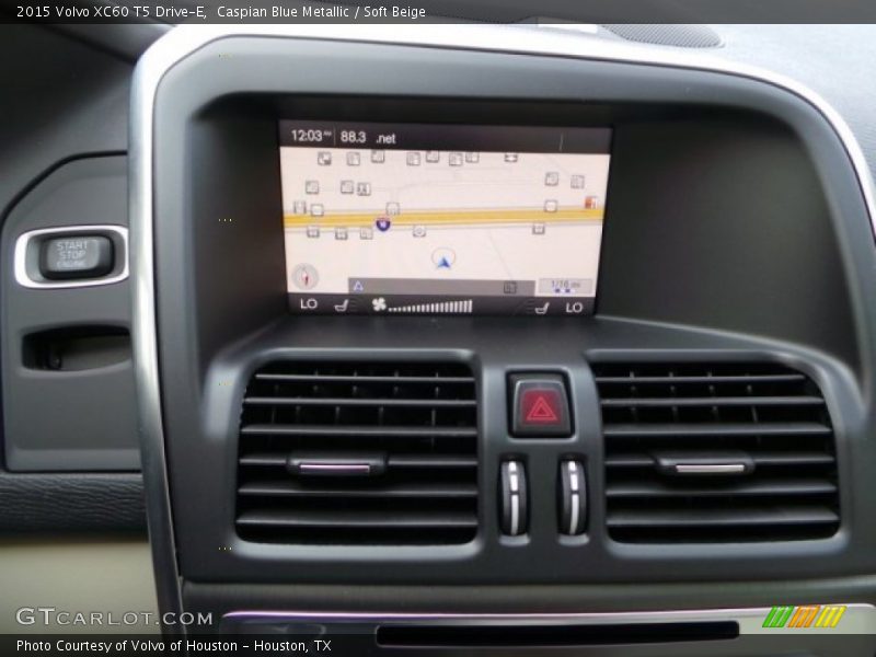 Caspian Blue Metallic / Soft Beige 2015 Volvo XC60 T5 Drive-E