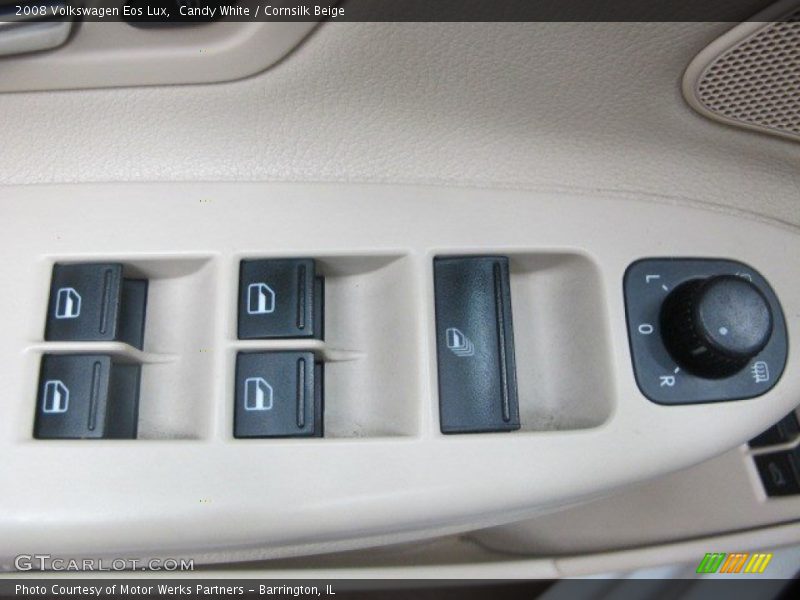 Candy White / Cornsilk Beige 2008 Volkswagen Eos Lux