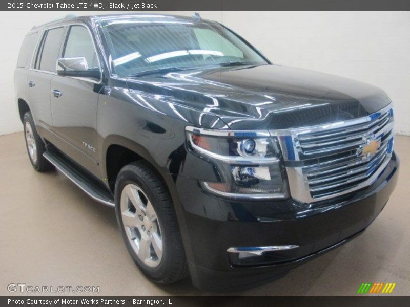 Black / Jet Black 2015 Chevrolet Tahoe LTZ 4WD