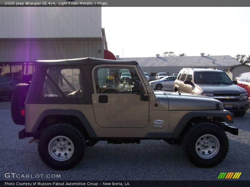 Light Khaki Metallic / Khaki 2006 Jeep Wrangler SE 4x4