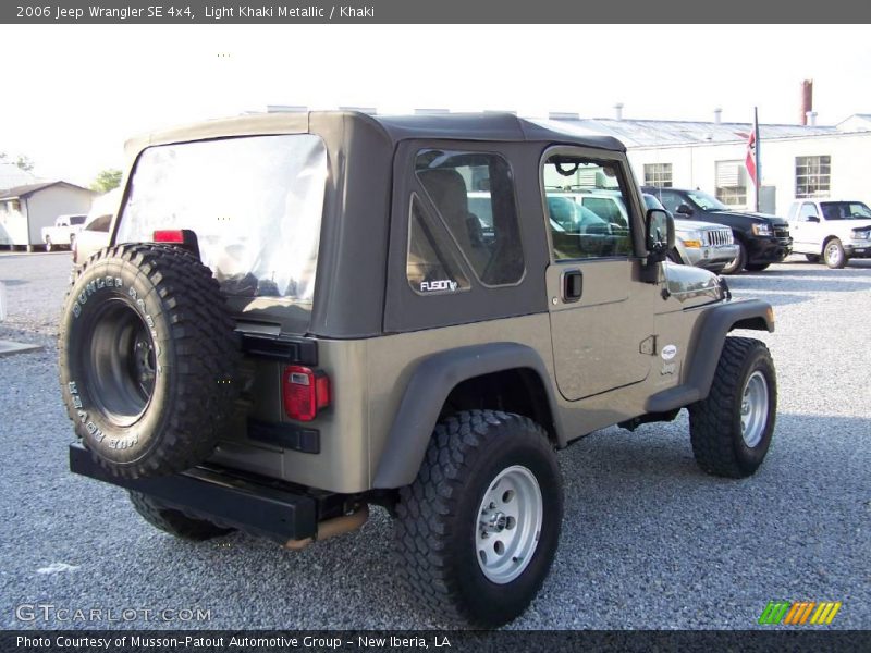 Light Khaki Metallic / Khaki 2006 Jeep Wrangler SE 4x4