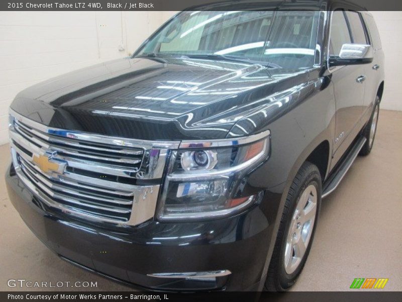 Black / Jet Black 2015 Chevrolet Tahoe LTZ 4WD