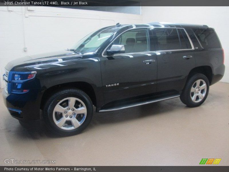 Black / Jet Black 2015 Chevrolet Tahoe LTZ 4WD