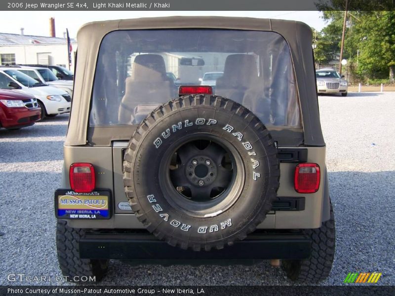 Light Khaki Metallic / Khaki 2006 Jeep Wrangler SE 4x4