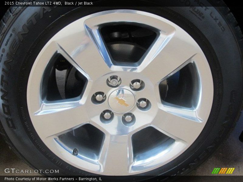 Black / Jet Black 2015 Chevrolet Tahoe LTZ 4WD