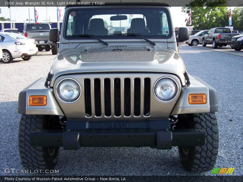 Light Khaki Metallic / Khaki 2006 Jeep Wrangler SE 4x4