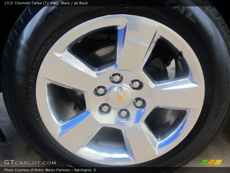 Black / Jet Black 2015 Chevrolet Tahoe LTZ 4WD