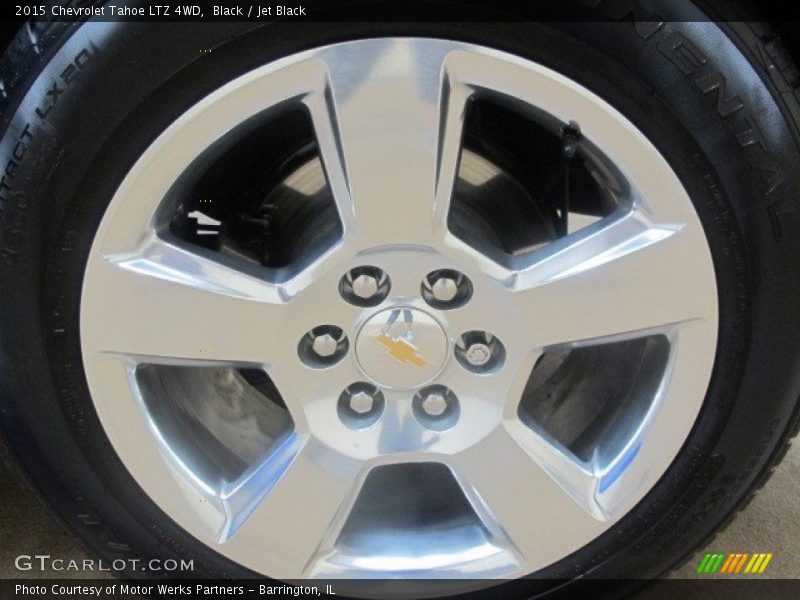 Black / Jet Black 2015 Chevrolet Tahoe LTZ 4WD
