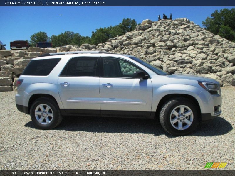 Quicksilver Metallic / Light Titanium 2014 GMC Acadia SLE