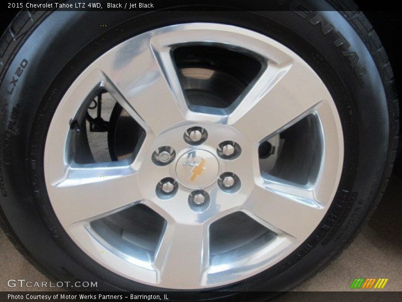 Black / Jet Black 2015 Chevrolet Tahoe LTZ 4WD