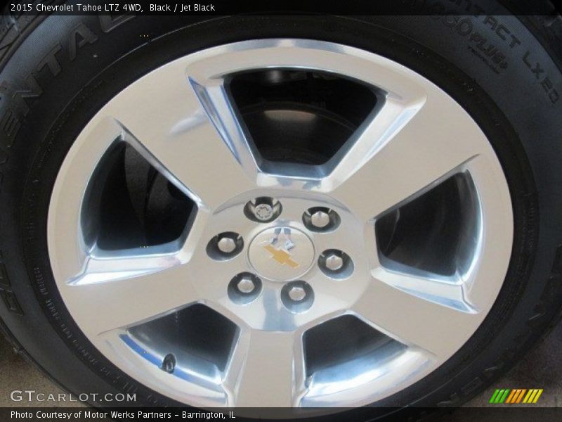 Black / Jet Black 2015 Chevrolet Tahoe LTZ 4WD