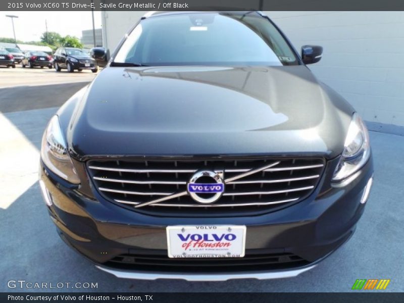Savile Grey Metallic / Off Black 2015 Volvo XC60 T5 Drive-E
