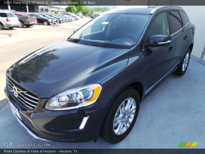 Savile Grey Metallic / Off Black 2015 Volvo XC60 T5 Drive-E